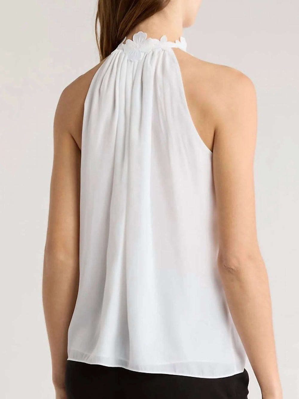 Ramy Brook Floral Appliqué Sleeveless Top - Picture 2 of 12
